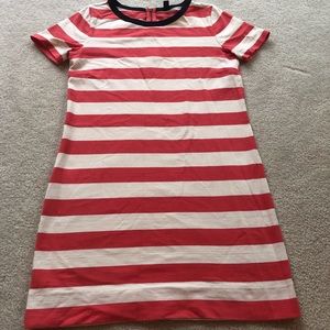 J. Crew Striped T-shirt Dress